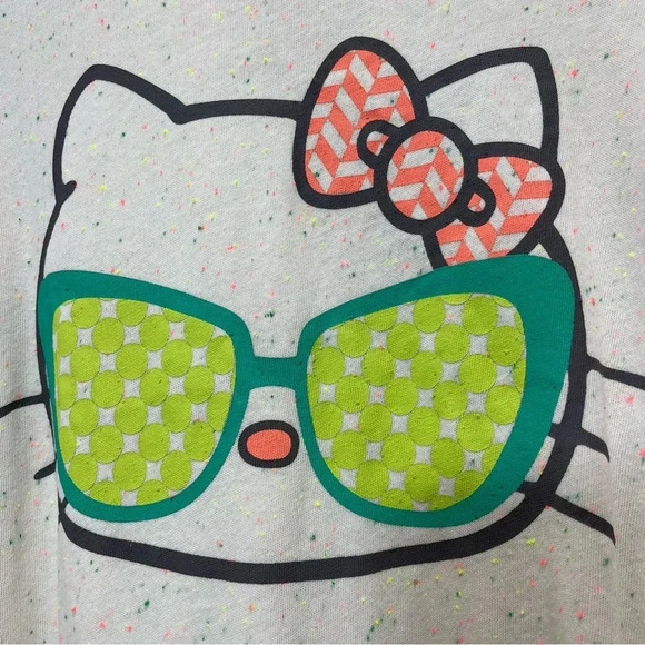 Forever 21 Hello Kitty confetti long sleeve too Size Medium - Picture 2 of 11